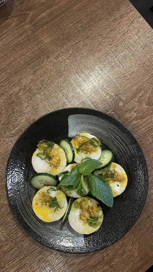 Coconut cakes  at Do Chay - Knight District in Vancouver