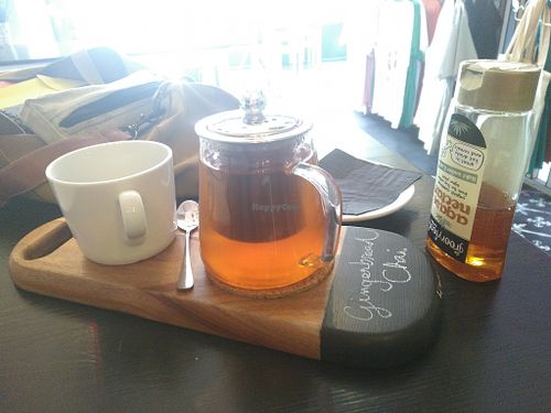 The deliciousest Gingerbread Chai ever. at Deptford Does Art in South East London