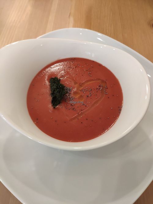 Crema Rosa at Makalu Veggie in Alicante