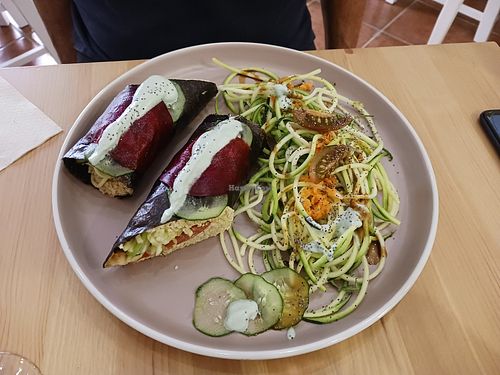 Rollo de Alga Nori at Makalu Veggie in Alicante