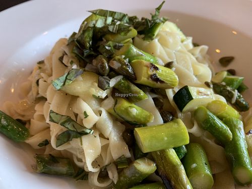 Wife’s pasta dish  at Mercato in Santa Rosa
