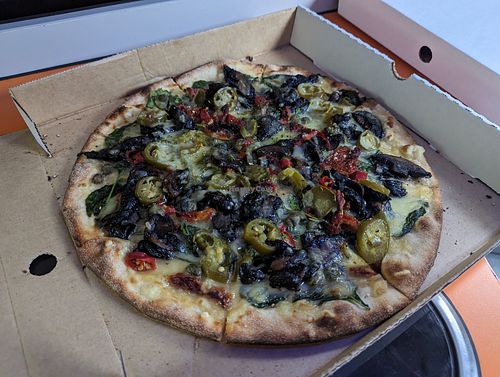 Mushrooms at Scoozi in Picton