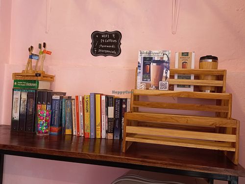 Books to read at 29 Coffties in Chiang Mai