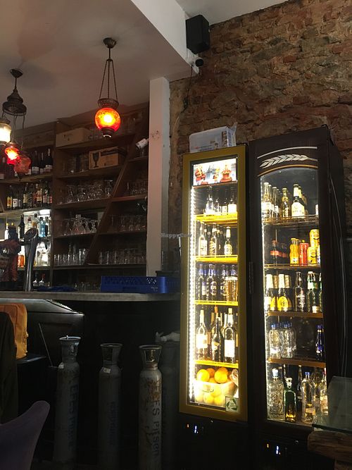 Inside  at Babel Cafe in Istanbul