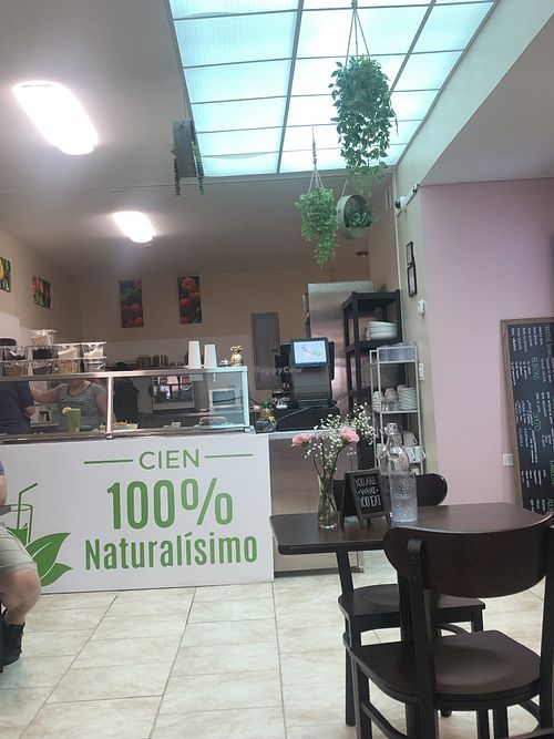 Inside at Cien 100% Naturalisimo in Berwyn