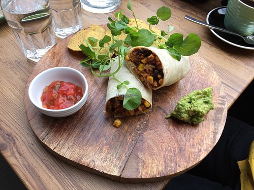 Vegan Burrito at Argi in Kensington