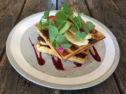 Waffles at Argi in Kensington