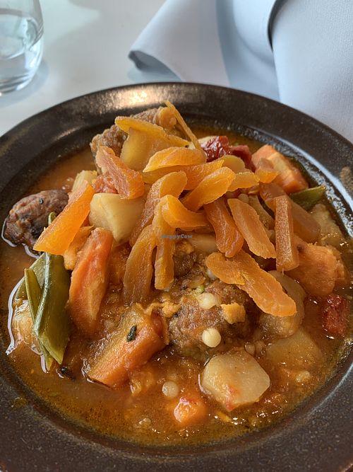 Vegetable Tagine (main course) at Table Rock House in Niagara Falls