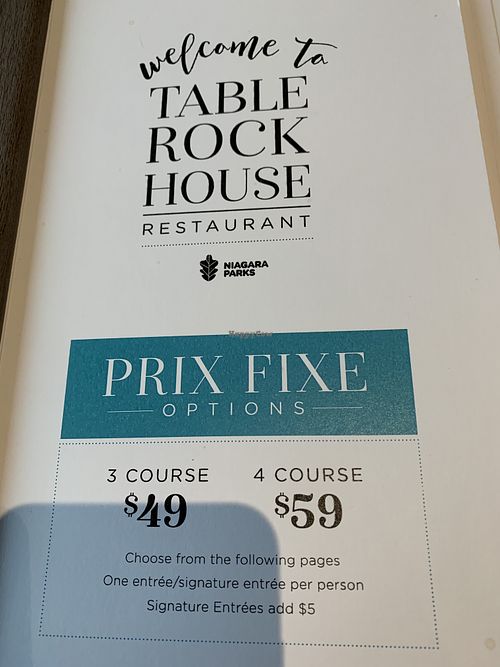 You could pay that just for the view! at Table Rock House in Niagara Falls