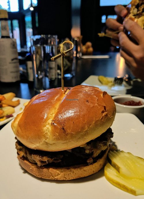 Roadhouse Burger at Life on Mars in Seattle