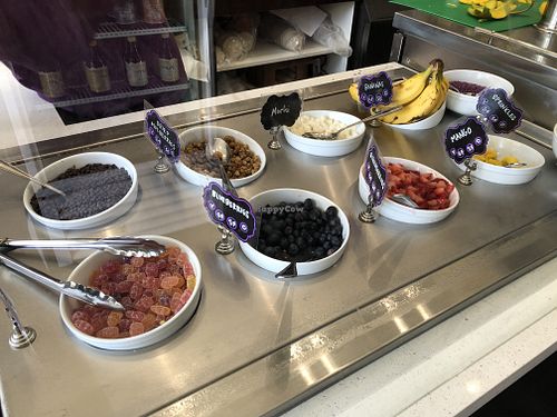 Toppings at Yoga-urt in Los Angeles