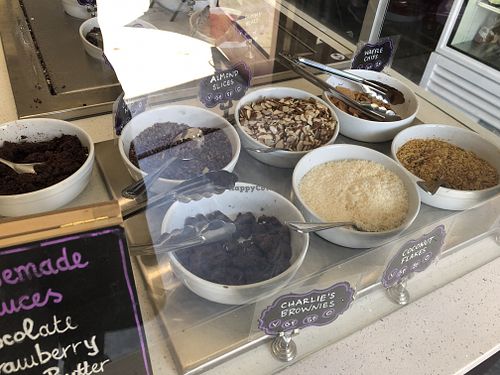 Toppings at Yoga-urt in Los Angeles