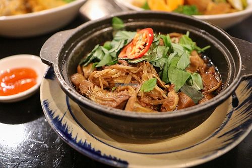 jackfruit stew at Sen Vegan House in Ho Chi Minh City