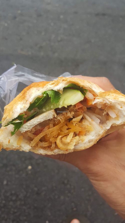 Filled with delicious goodies at Sen Vegan House in Ho Chi Minh City