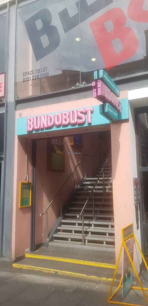 Exterior at Bundobust in Liverpool