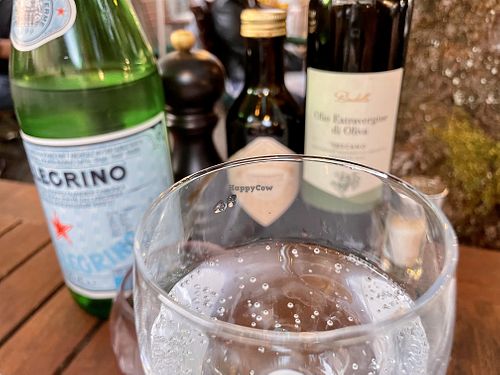 table at Cantinetta in Solothurn
