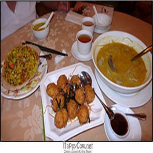 3 Vegetarian dishes from Paramita at Paramita Vegetarian Restaurant - Tsim Sha Tsui in Kowloon