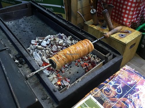 Chimney cake  at Kürtós Legenda in Budapest