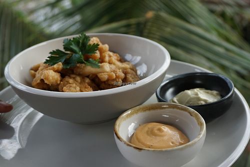 Crispy oyster shroom at Eat.Co in Ubud