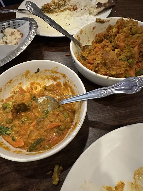 Sorry - started eating cuz were hangry.  at Tandoori Oven in Idaho Falls