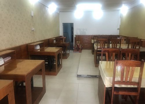 Inside  at Vegan Center Cafe in Vientiane