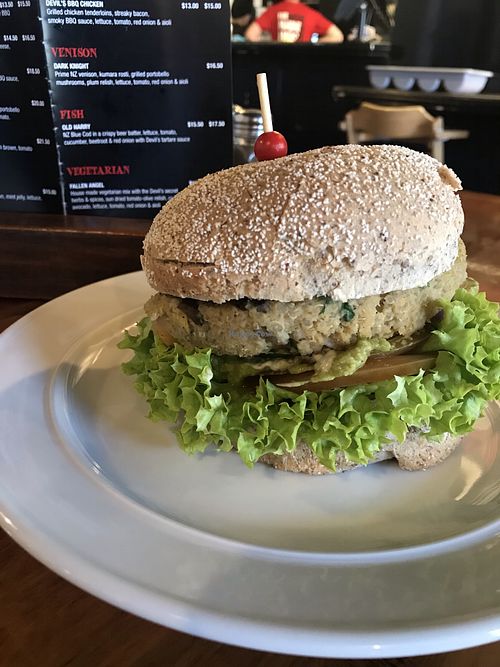 Devil Burger Queenstown Restaurant HappyCow
