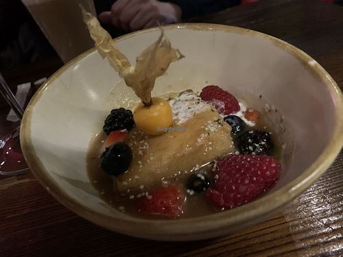 Poor Man’s Pudding  at Don Vegan in Quebec