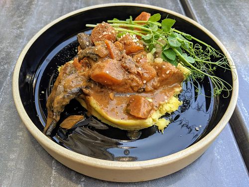 Mojite bouguignon at Don Vegan in Quebec