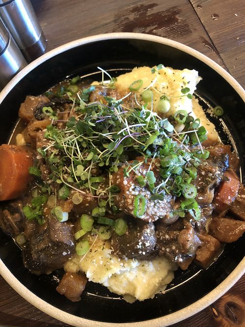 Bourguignon - unbelievable !!  at Don Vegan in Quebec