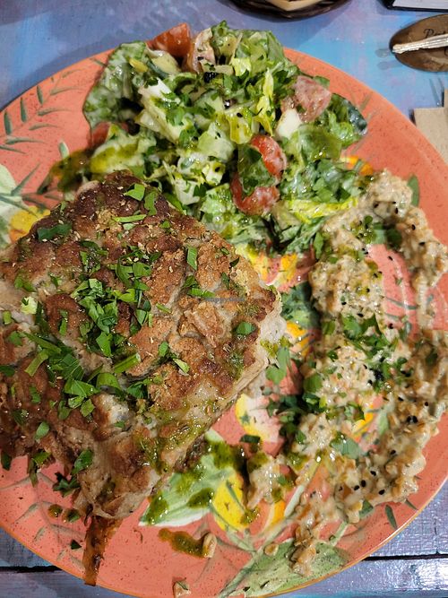 Vegan moussaka at Pernera in Patmos