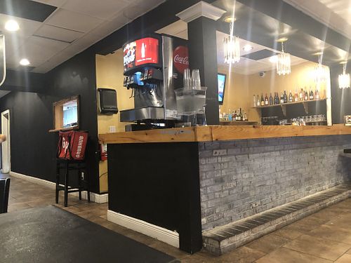 View from one of the sitting area  at Vegan Wit A Twist in New Orleans