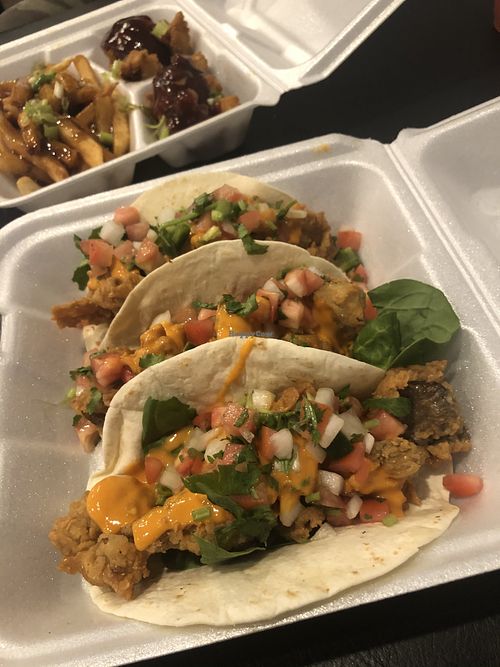 Oyster taco amazing  at Vegan Wit A Twist in New Orleans