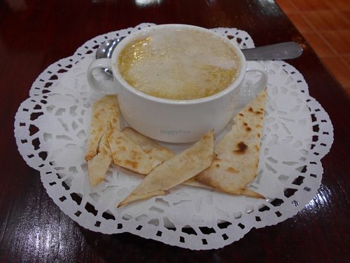 Broccoli soup at Papa's Kitchen in Pattaya
