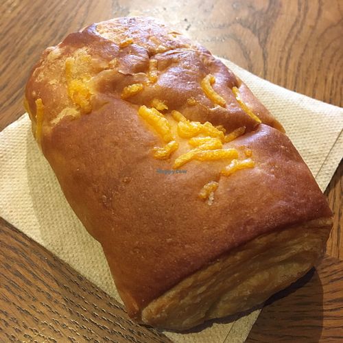 Bacon and cheese croissant (found at Rainbow Grocery for $3.99) at Biota Vegan in San Francisco