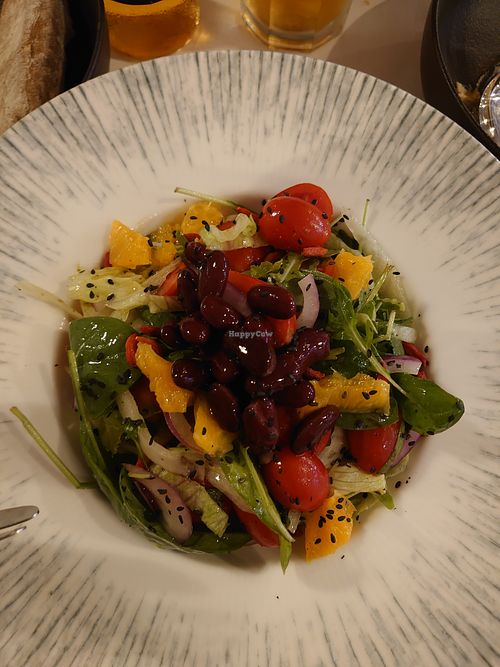 Vegan salad  at Paneri in Rhodes