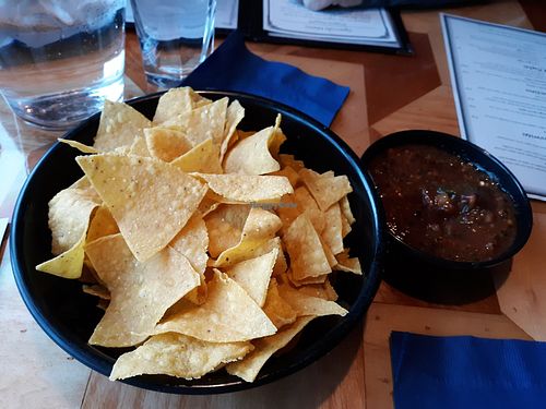 Tasty salsa at Azul in Mill Creek