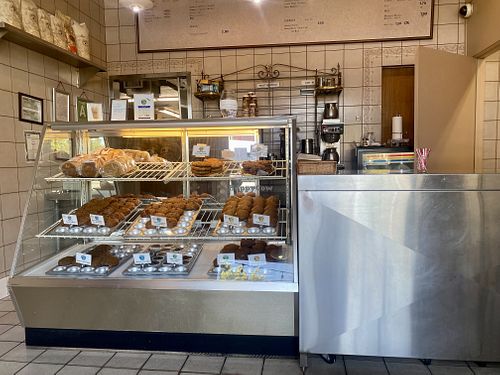 Inside bakery   at Zen Bakery in Los Angeles