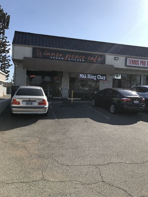 Outside at Saigon Vegan in Garden Grove