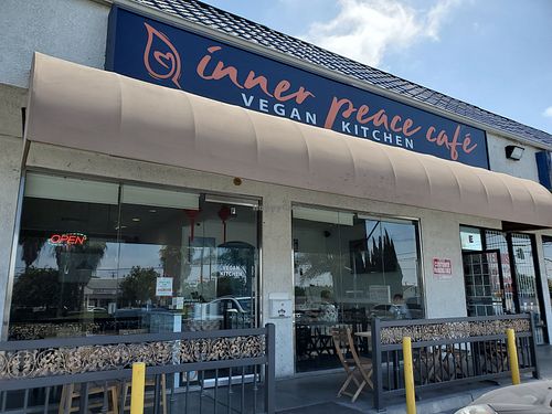 Outside at Saigon Vegan in Garden Grove