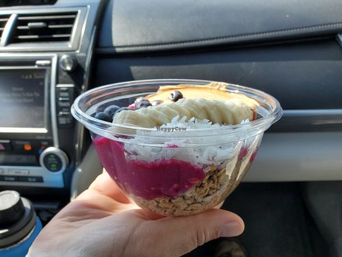 Dragon Fruit bowl. Yum!! at SPiN in Medford