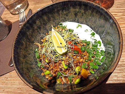 Good Vegan dish at La Cabane  in Annecy