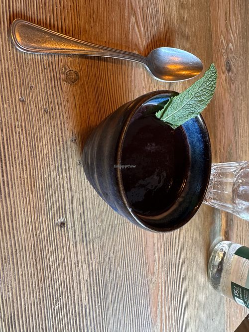 Panna Cotta  at La Cabane  in Annecy