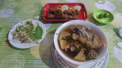 Soup  at Namaskar Vegetarian Restaurant in Puerto Princesa