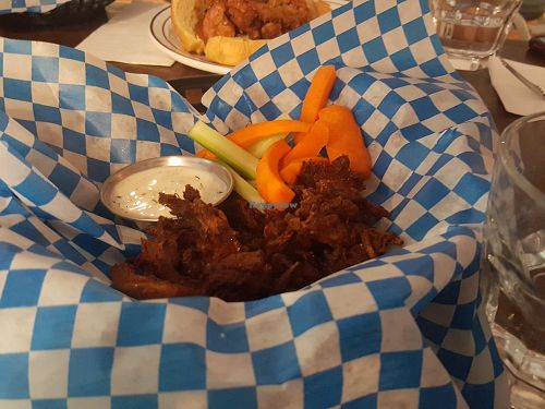 Chkn popcorn... wonderful with the ranch sauce at Bowhead Pub in Montreal