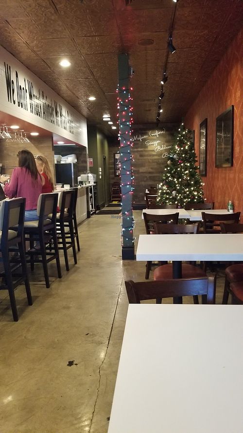 Inside at Plant Based Mafia in Palm Beach Gardens