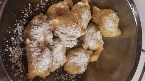 Zeppoles at Plant Based Mafia in Palm Beach Gardens
