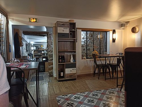 Inside the restaurant at Jasmin in Annecy