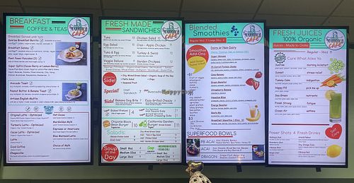 Vegan-friendly menu  at The Marigold Mercantile in Marina Del Rey