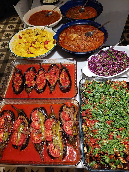 Dishes at No 19 Dining in Istanbul