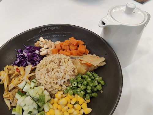 Thunder tea rice set. Very nice! at BMS Organics - Southkey in Johor Bahru